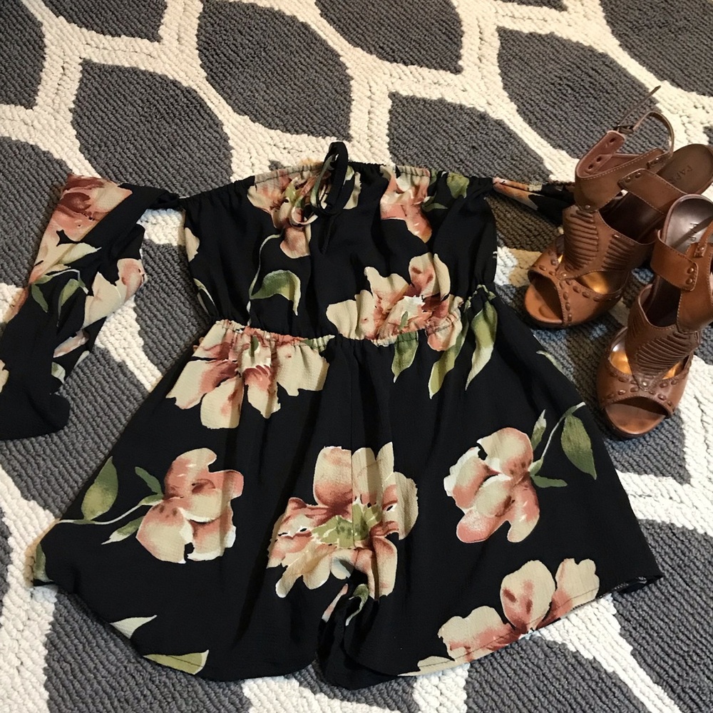 Floral Romper